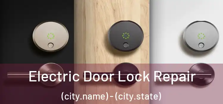 Electric Door Lock Repair (city.name) - (city.state)